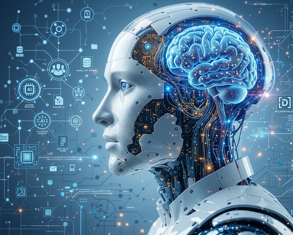 Original editorial illustration for AI Is Moving Deeper Into Everyday Apps—But Are Users Giving Up Too Much Data?