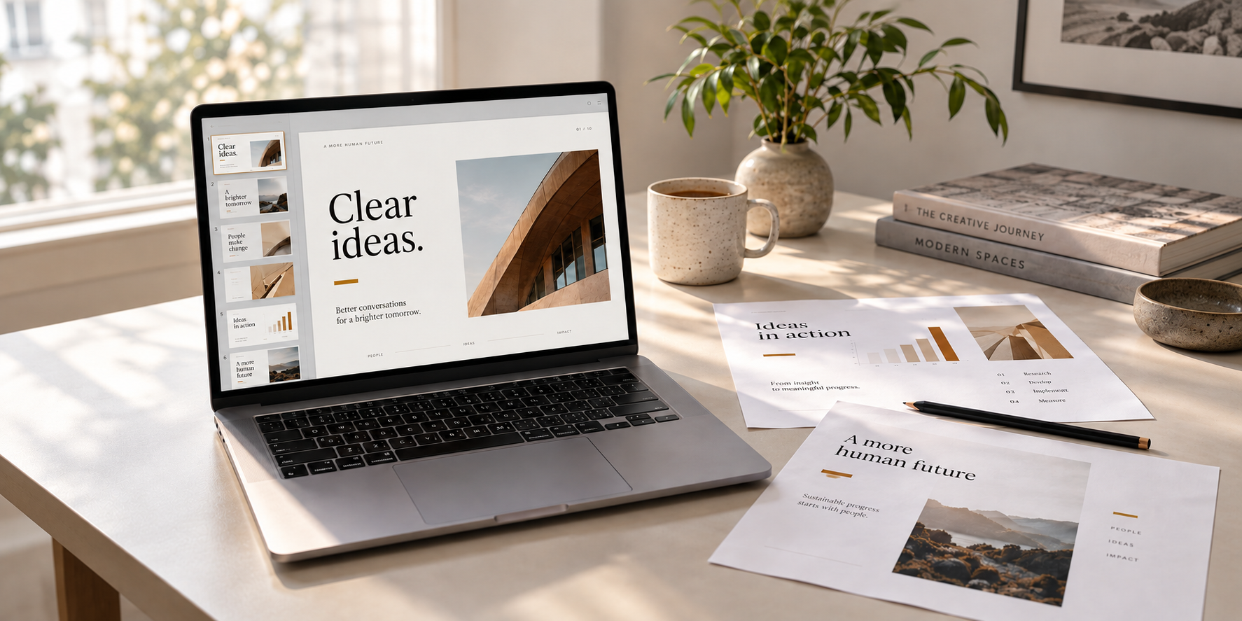 How to Create a Professional Presentation With AI Without the Generic AI Look