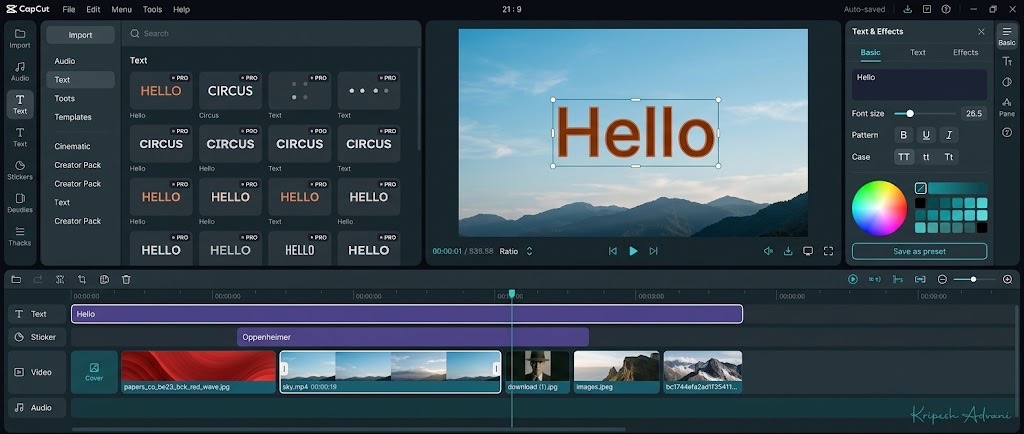 Capcut Video Editor