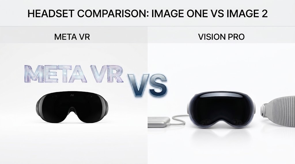 Meta VR Glasses vs Apple Vision Pro: Meta Moved the Computer Off Your Face